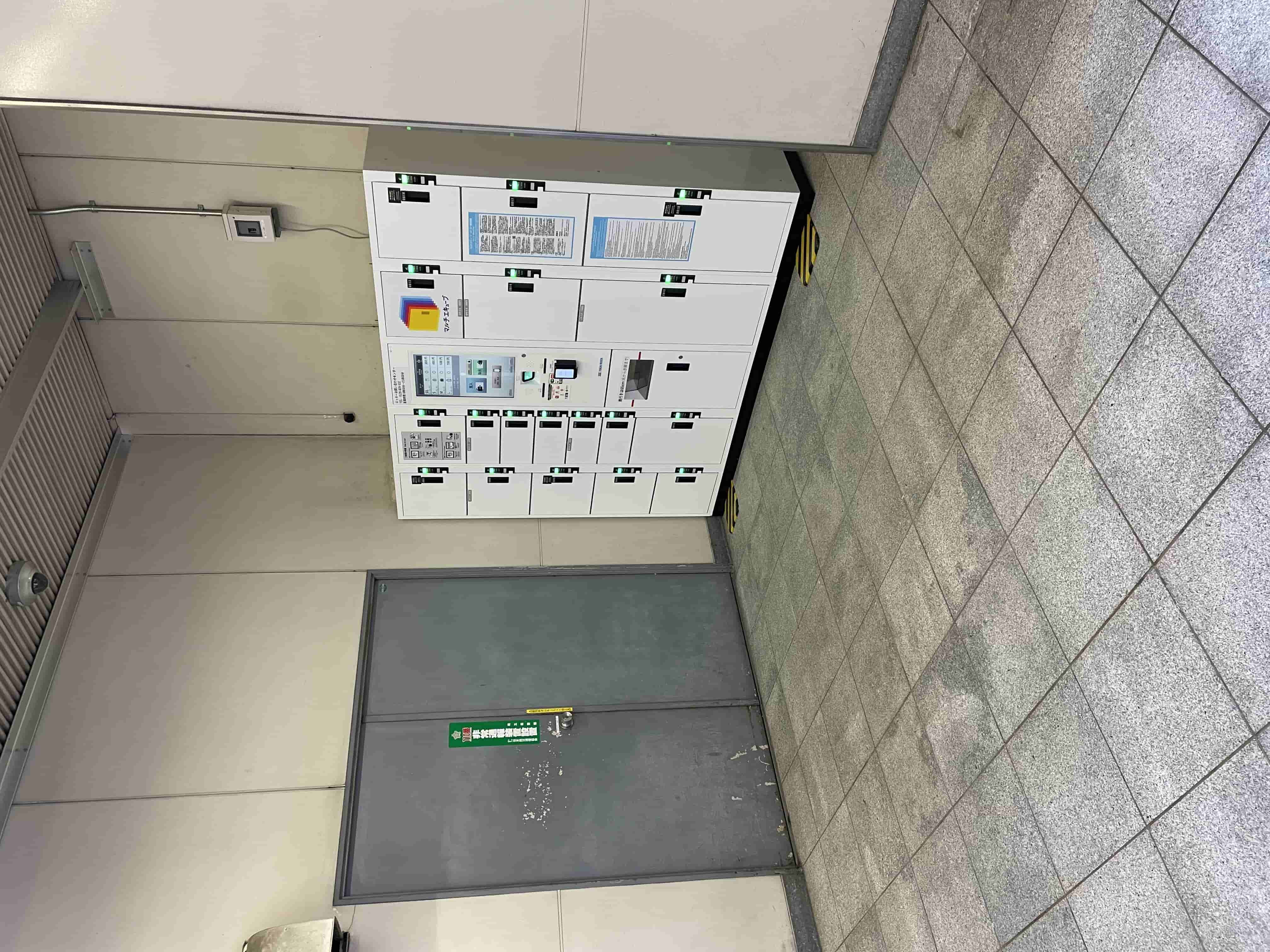 北戸田駅 改札外 西口付近（ロッカー詳細）｜多機能ロッカー